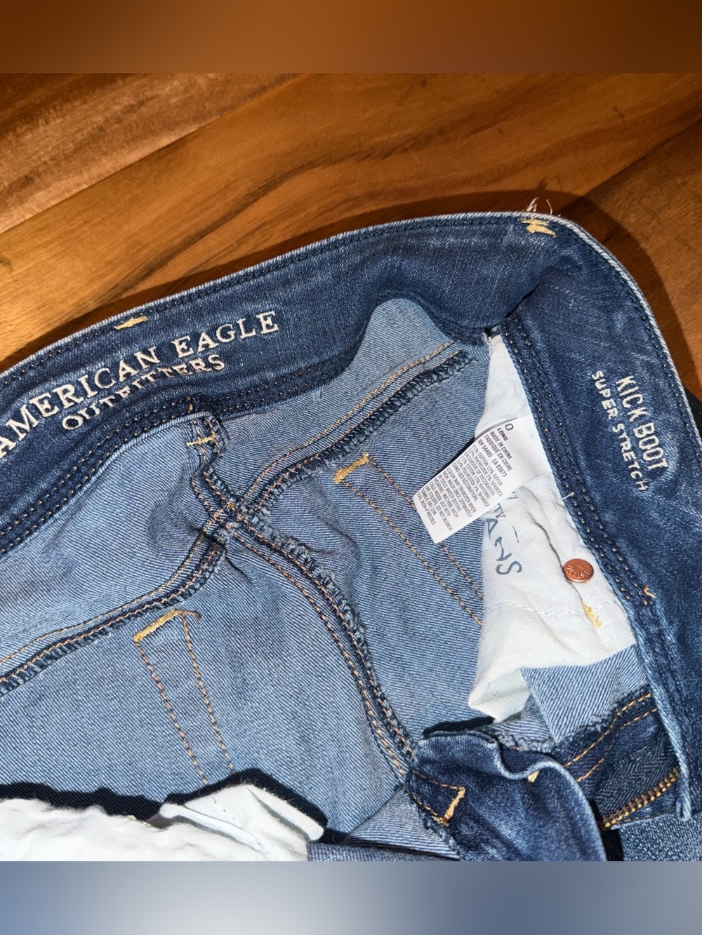 American Eagle kick boot super stretch
Size 0 long - Picture 5 of 6